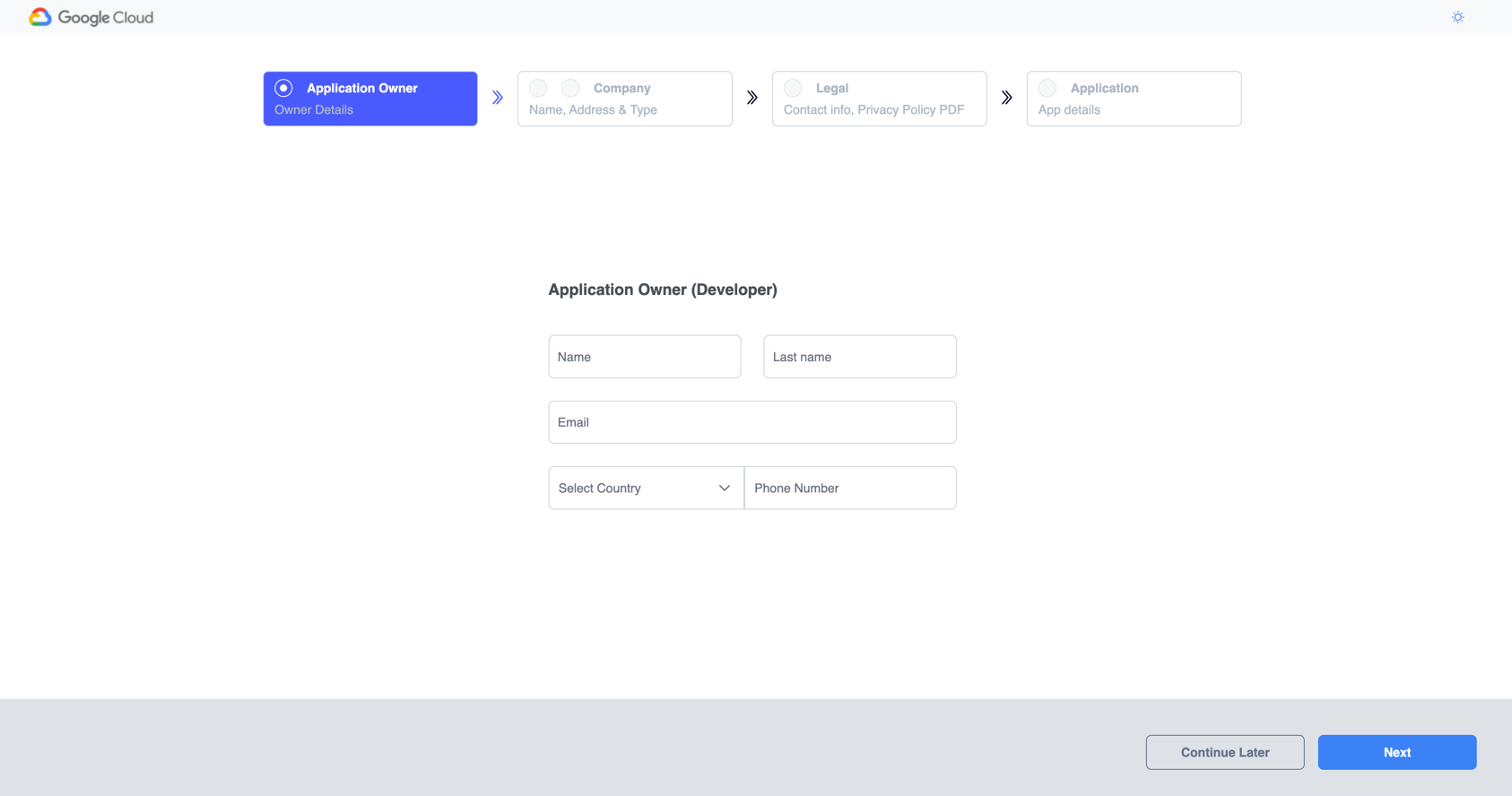 Registration Form